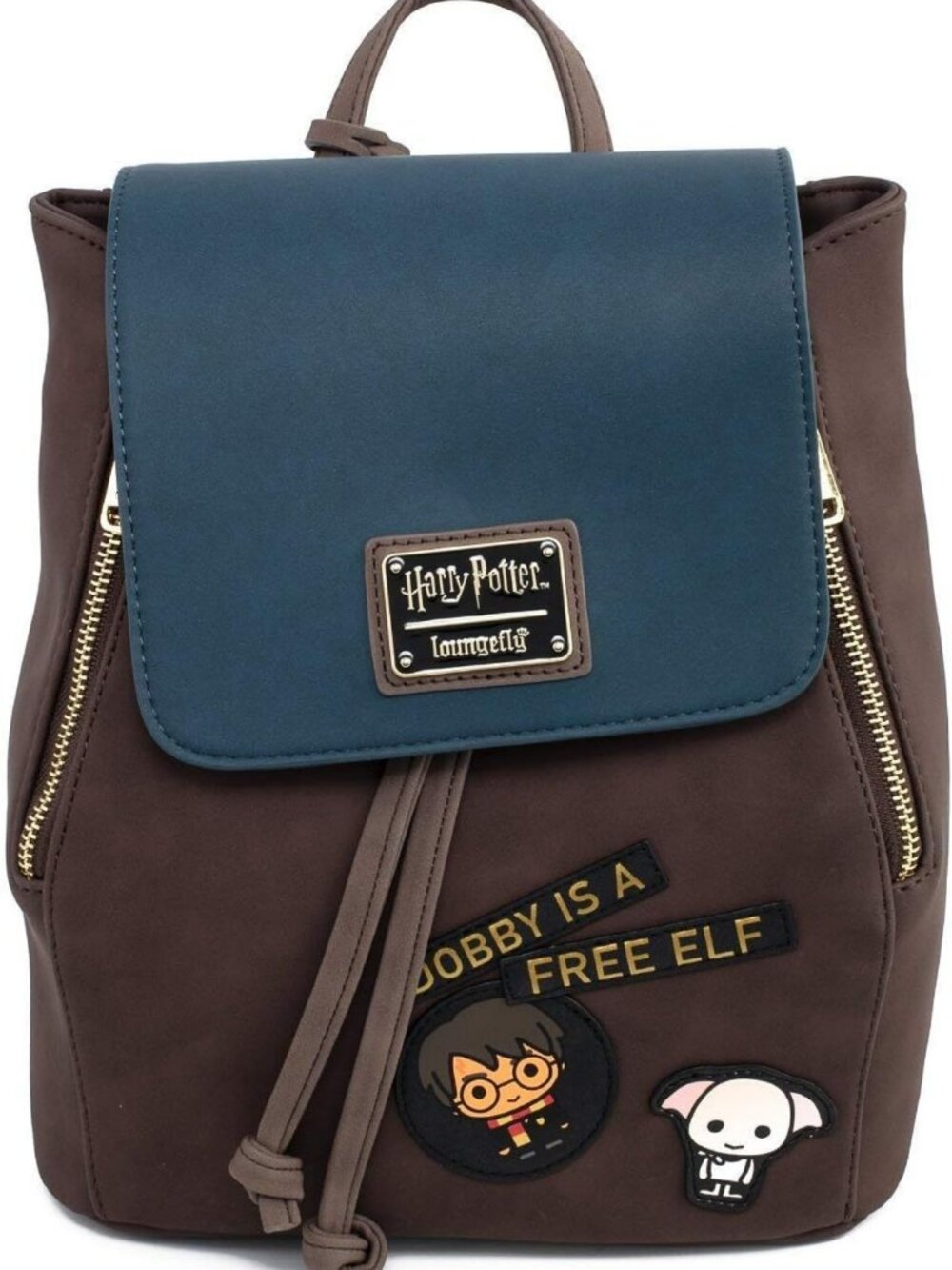 Harry Potter Dobby Mini Backpack Purse | Cute Lounge Bag for Fans & Collectors